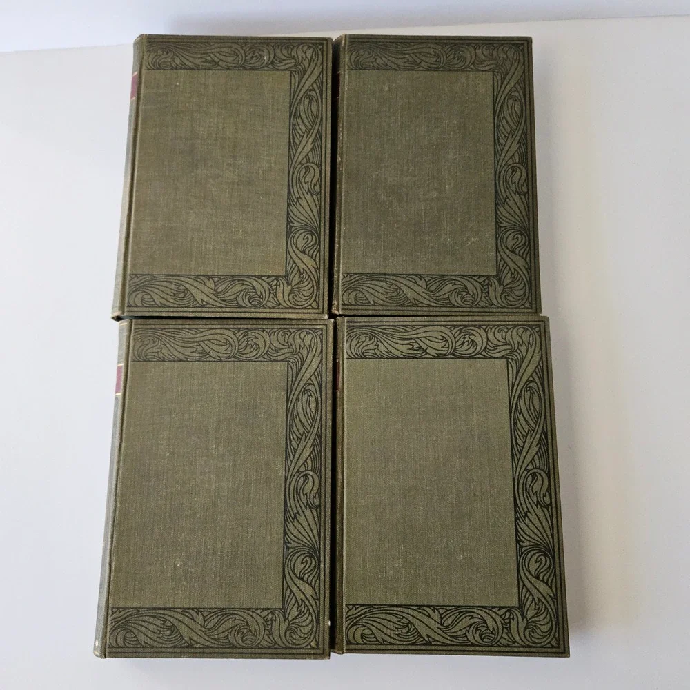 1800s Hebbels Works by Dr. Karl Zeib Volumes 1-4 Meyers Classic Bibliograph Book
